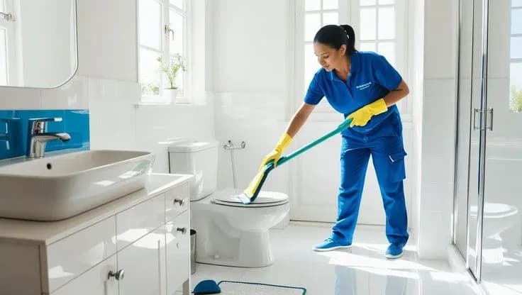 Restroom Cleaning